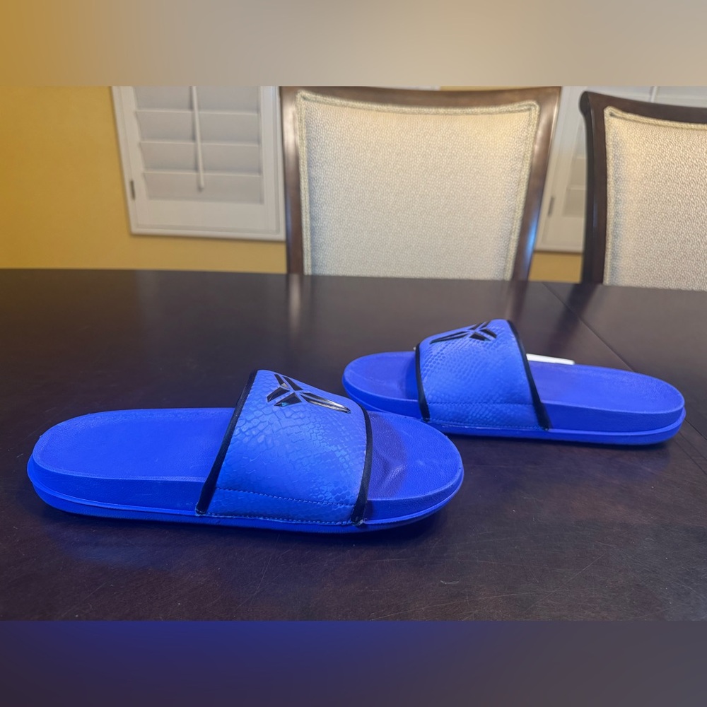 New Nike Kobe Slides Sandals Purple Black - Picture 14 of 16